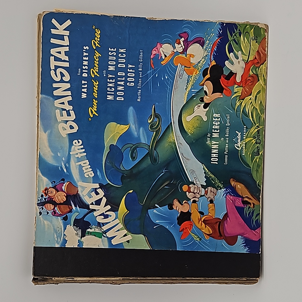 VTG Mickey and the Beanstalk Album Book